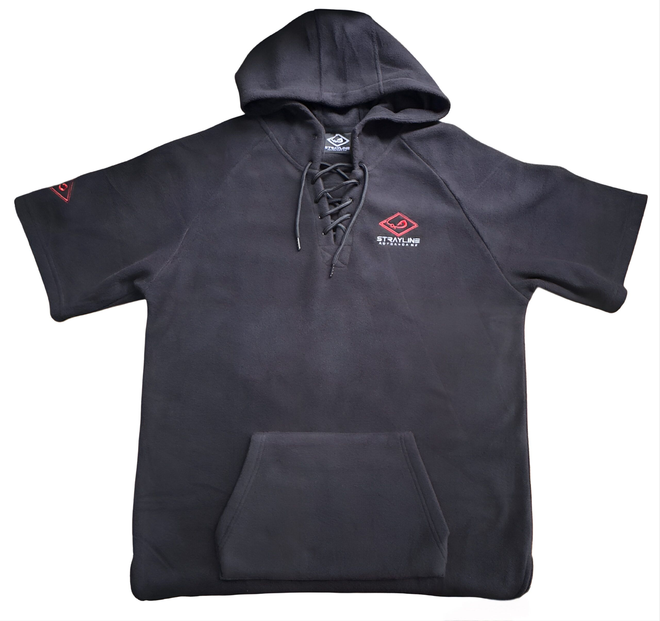 Strayline men's short sleeved fleece hood - Image 3
