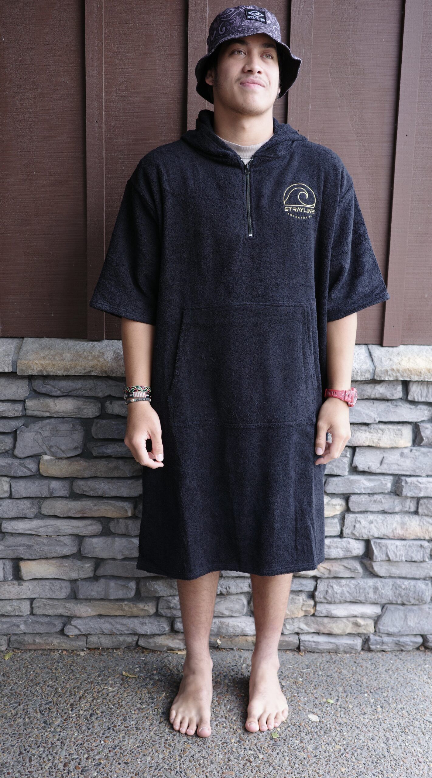 Strayline Adults 100% Cotton Towel Poncho